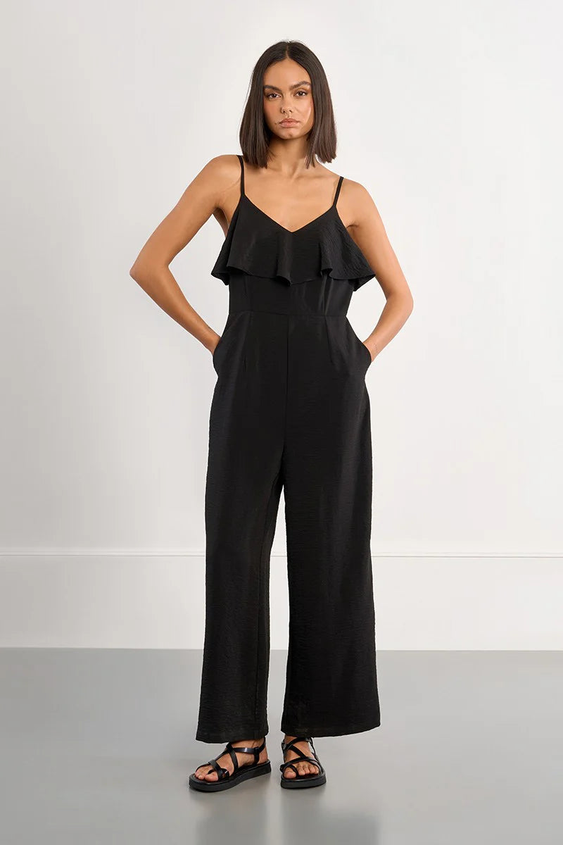 Ruffled jumpsuit