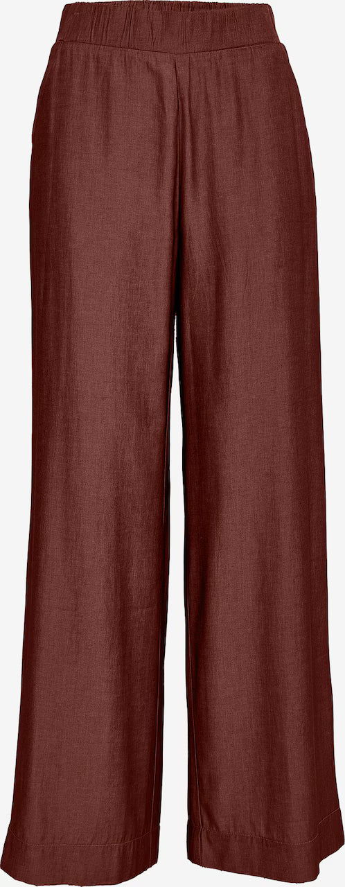 Bea Wide Pant (Maroon Red)