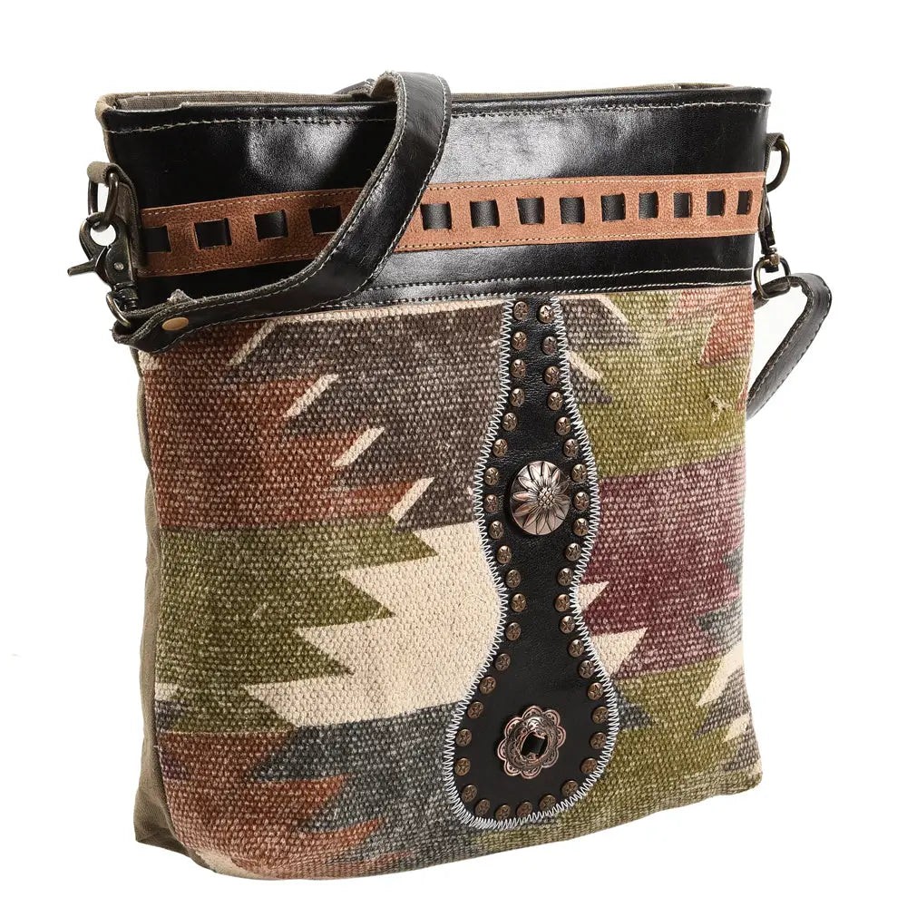 Messenger Upcycled Canvas Ladies Bag