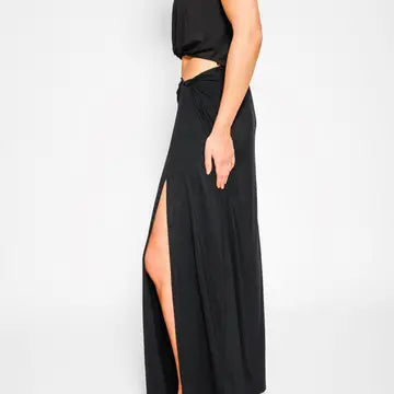 Laguna Rib Maxi Skirt