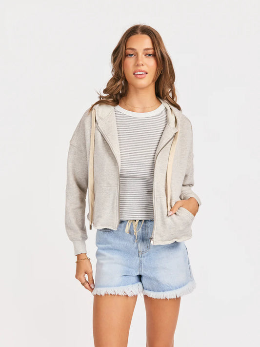 Nora Zip Front Hoodie
