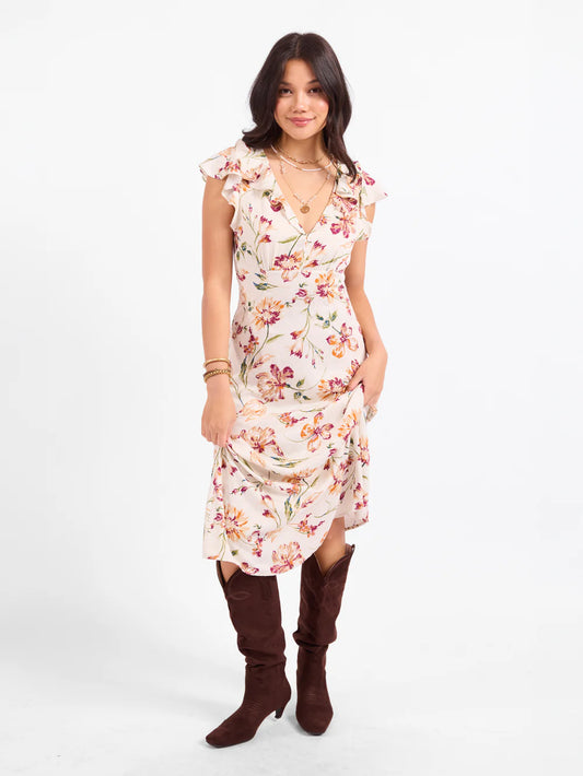 Earth Song Midi Dress
