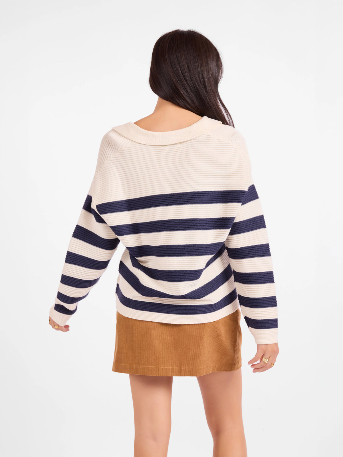 Manuscript Stripe Sweater