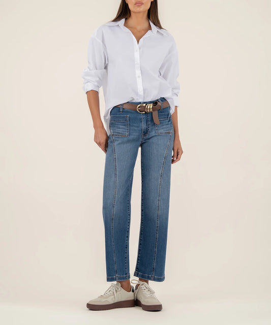 Charlotte High Rise Wide Leg (Vibrant)