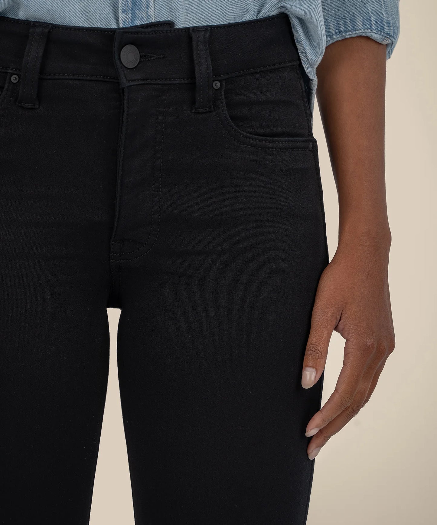 Natalie High Rise Bootcut (Black)