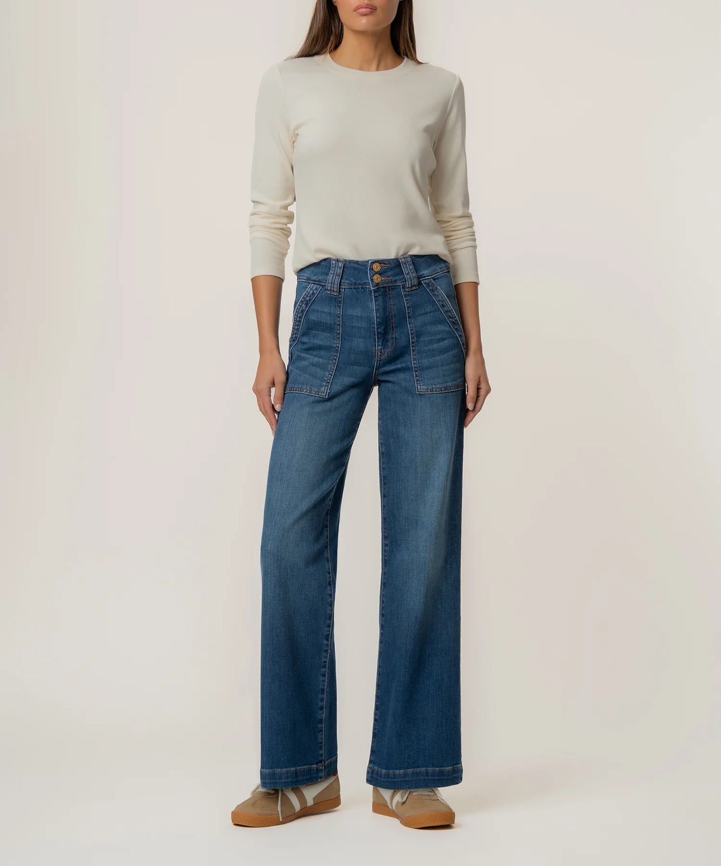 Jodi High Rise Straight Leg