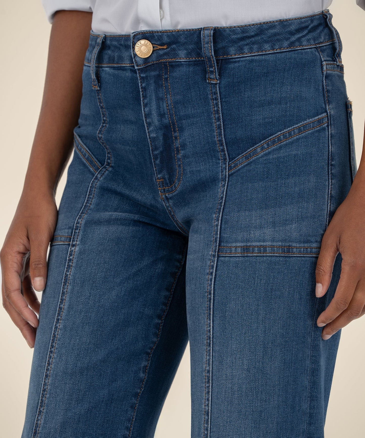 Jean High Rise Wide Pant (Align)
