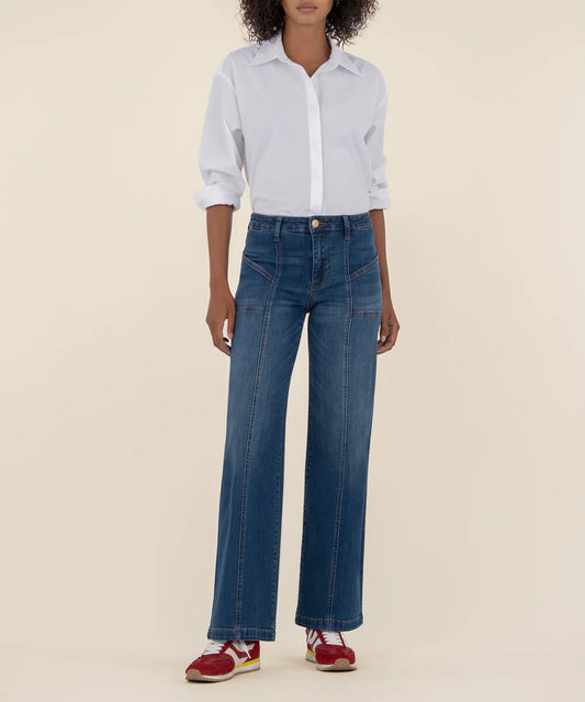 Jean High Rise Wide Pant (Align)