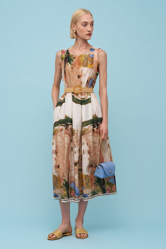 Astrid Printed Dress