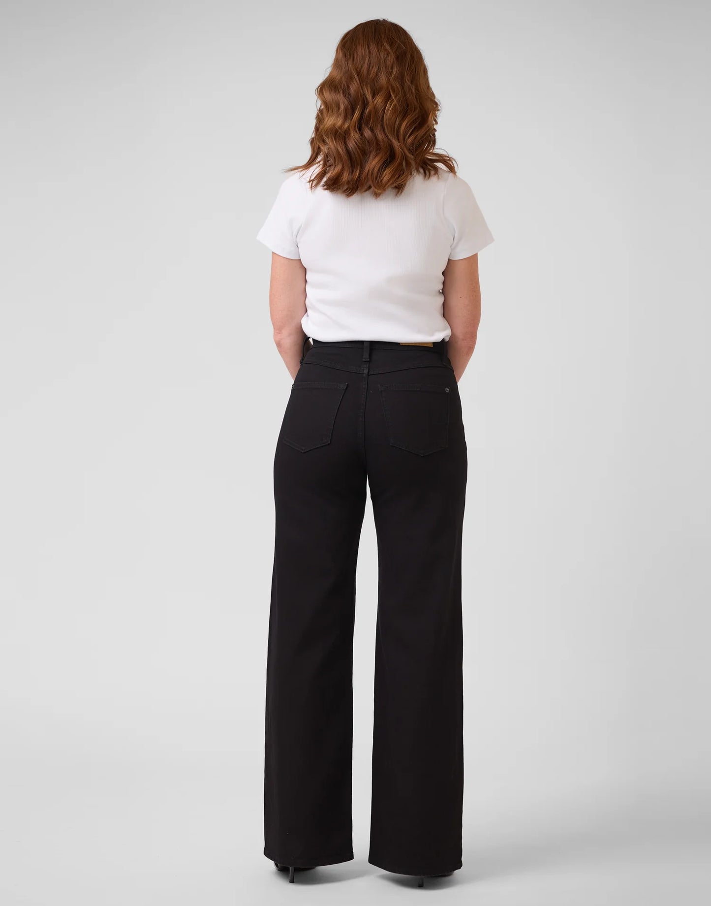 Lily Wide Leg Jeans - Black
