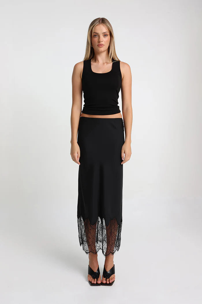Luella Maxi Skirt | Black
