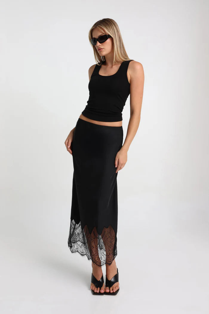 Luella Maxi Skirt | Black