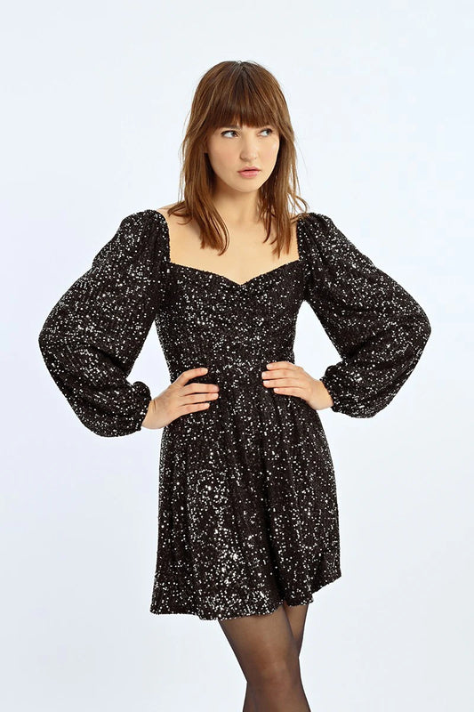 Short Sequin Dress