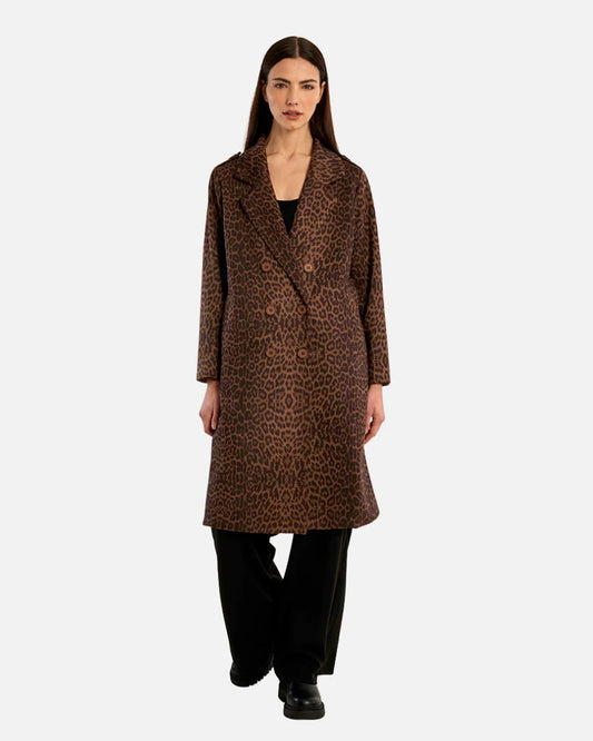 Georgia Leopard Print Coat