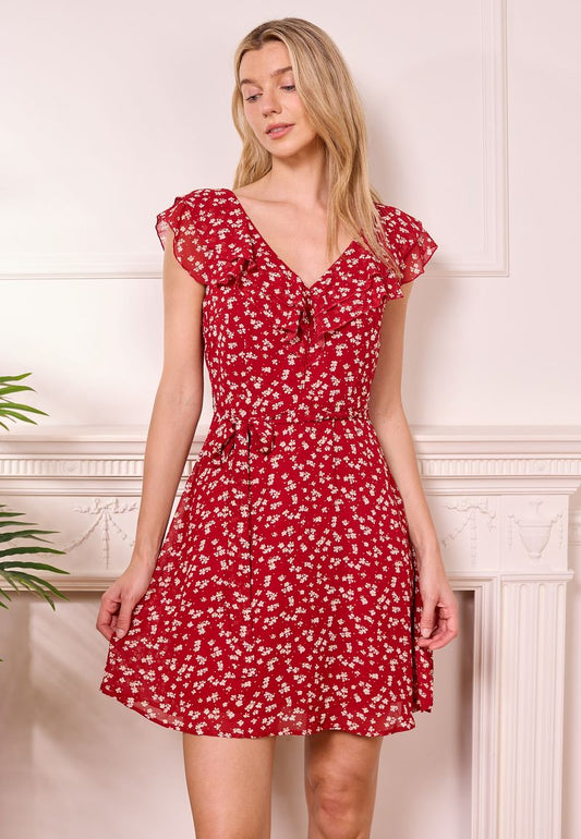 Alexandria Dress (Red)