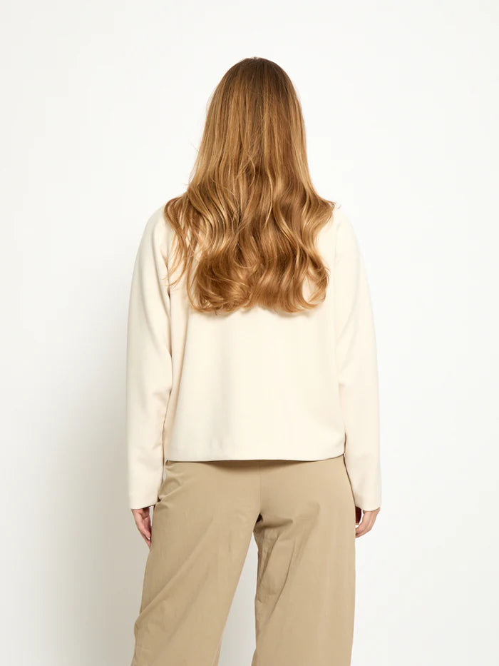Nayo Bomber Jacket (WhiteCap Creme)