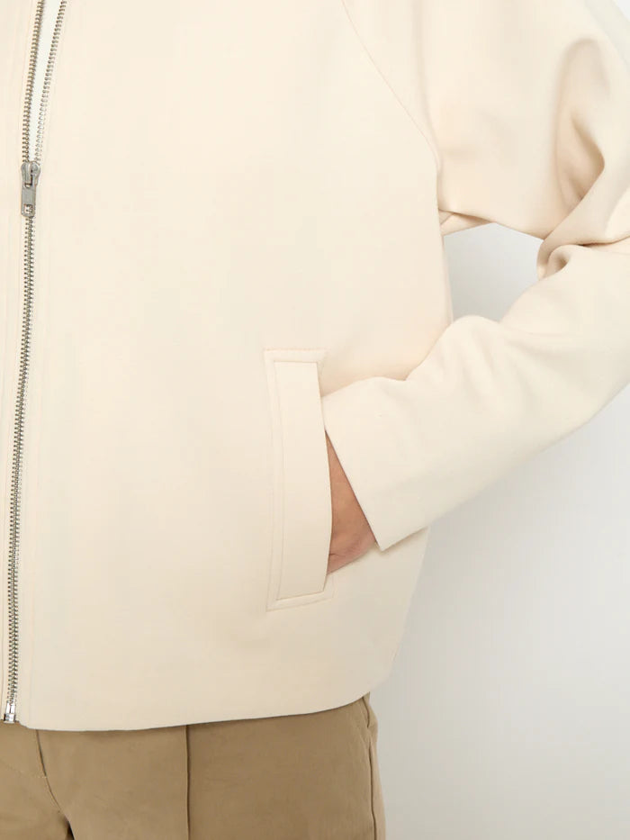 Nayo Bomber Jacket (WhiteCap Creme)