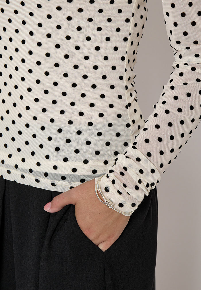 Rolo Top (Seedpearl Cream)
