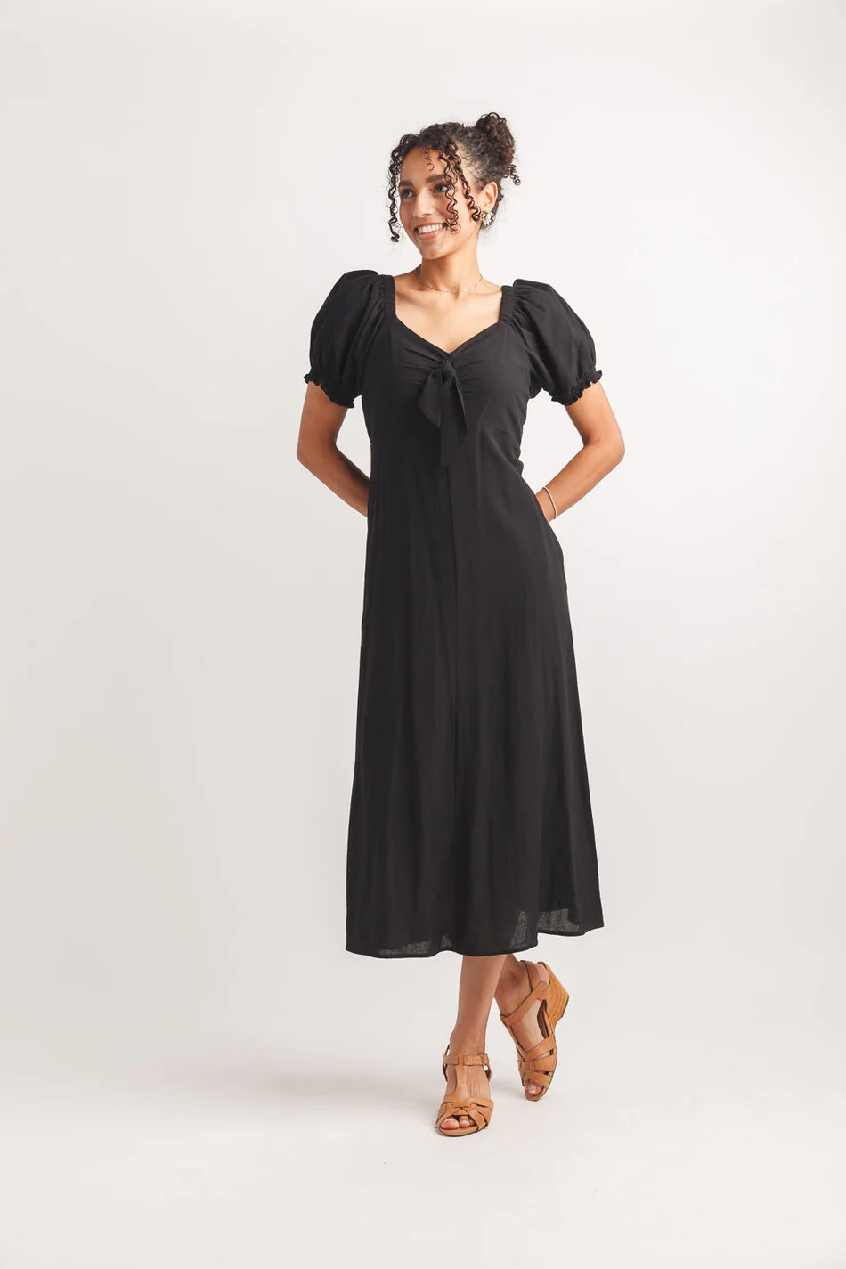 Midi Dress With pockets