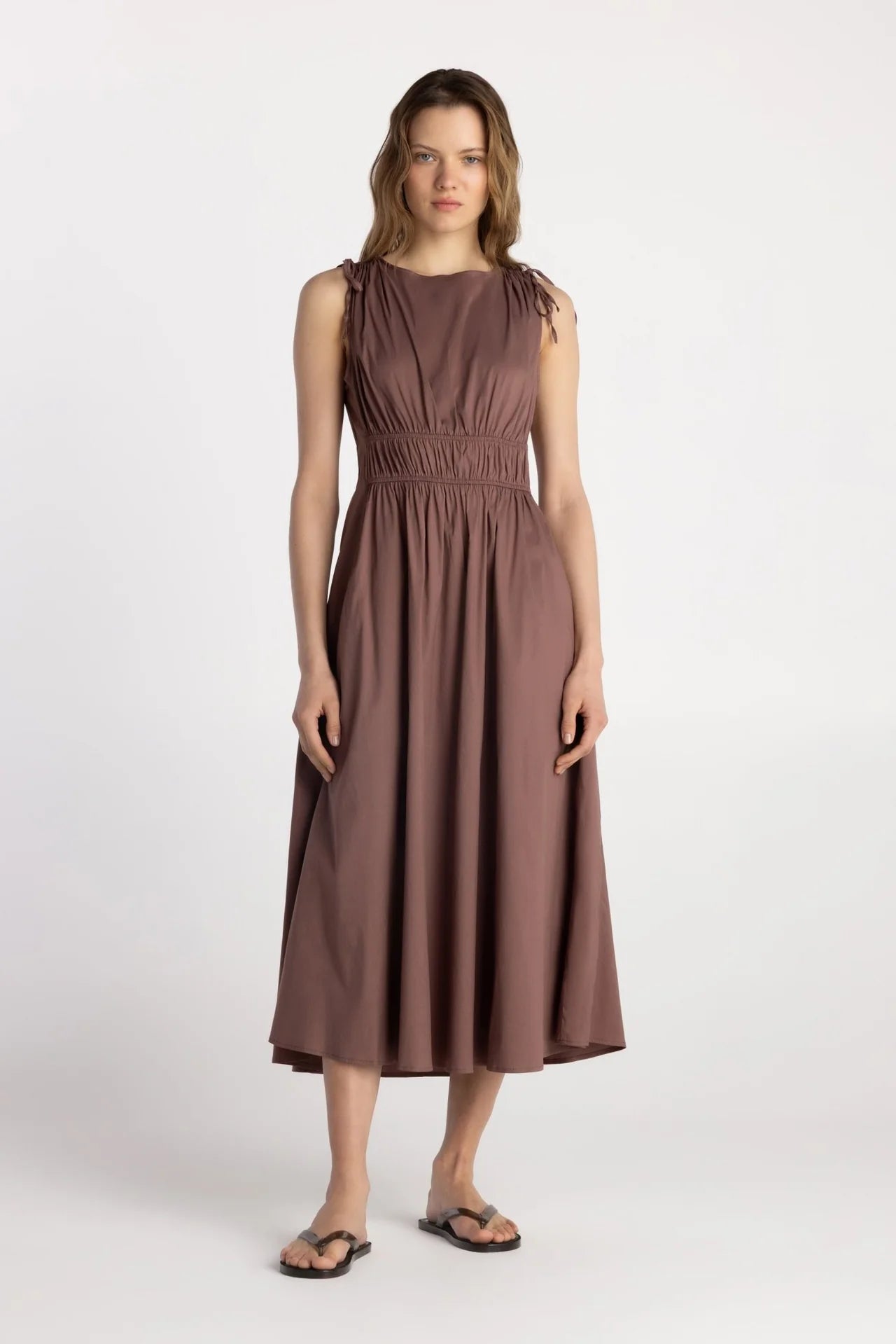 The Olso Dress (Chocolate Brown)
