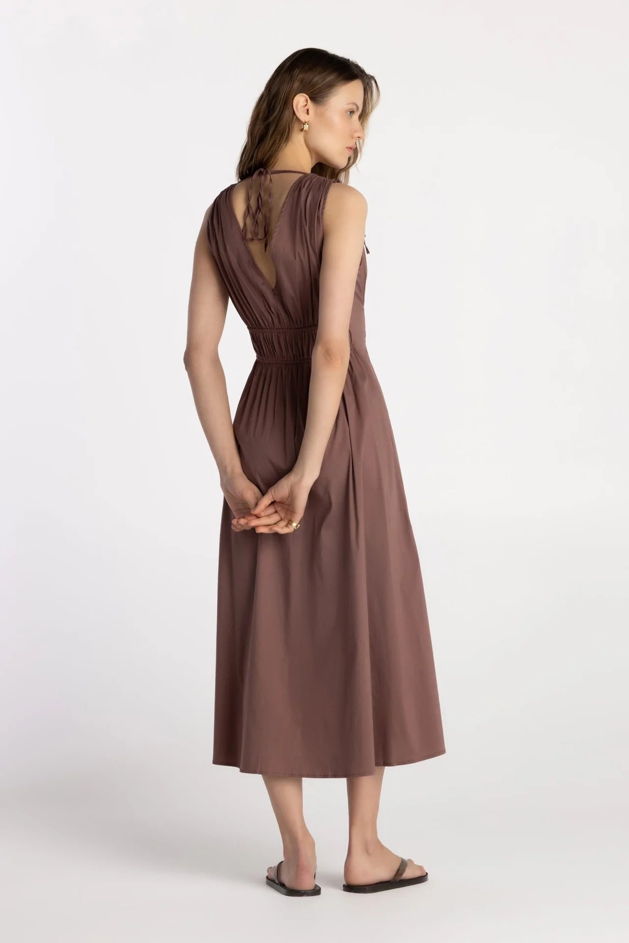 The Olso Dress (Chocolate Brown)