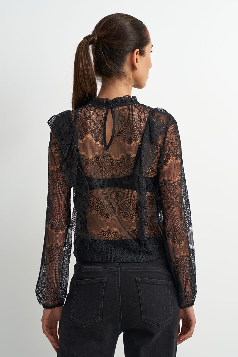 Lace Long sleeve Blouse