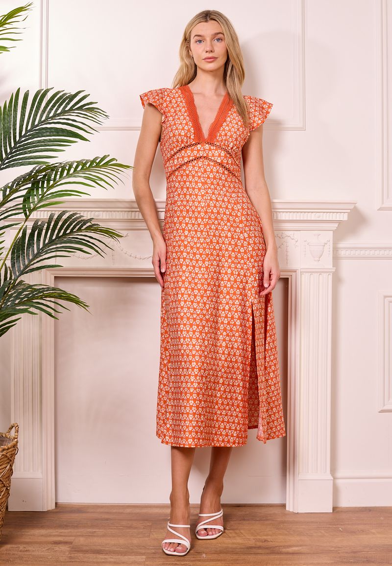 Benidorm Dress (Orange)