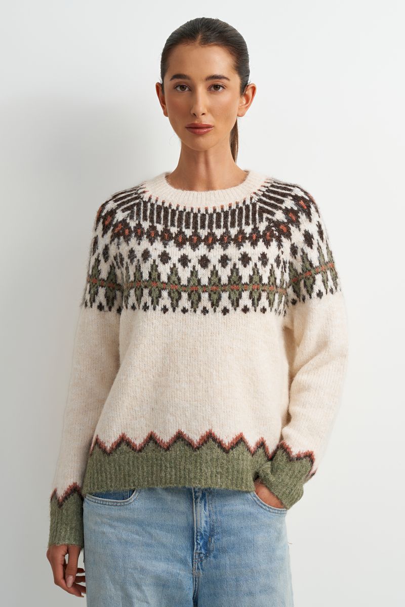 Astrid Fairisle Sweater