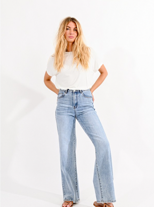 Molly Bracken Wide Leg Jeans