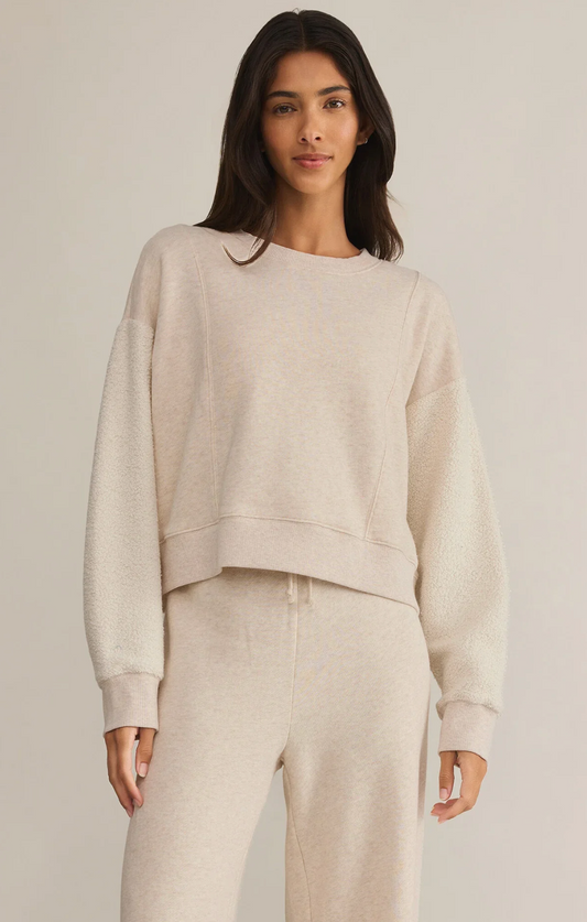 Lax Sweatshirt - Light Oatmeal Heather