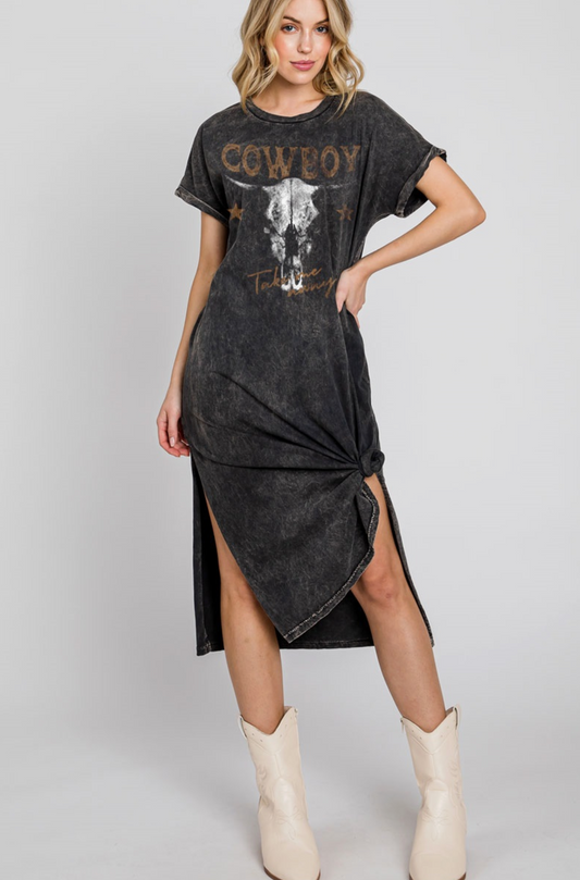 Take Me Away Cowboy Dress