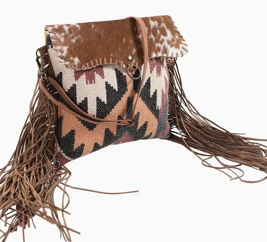 Crossbody Upcycled Canvas Ladies Bag