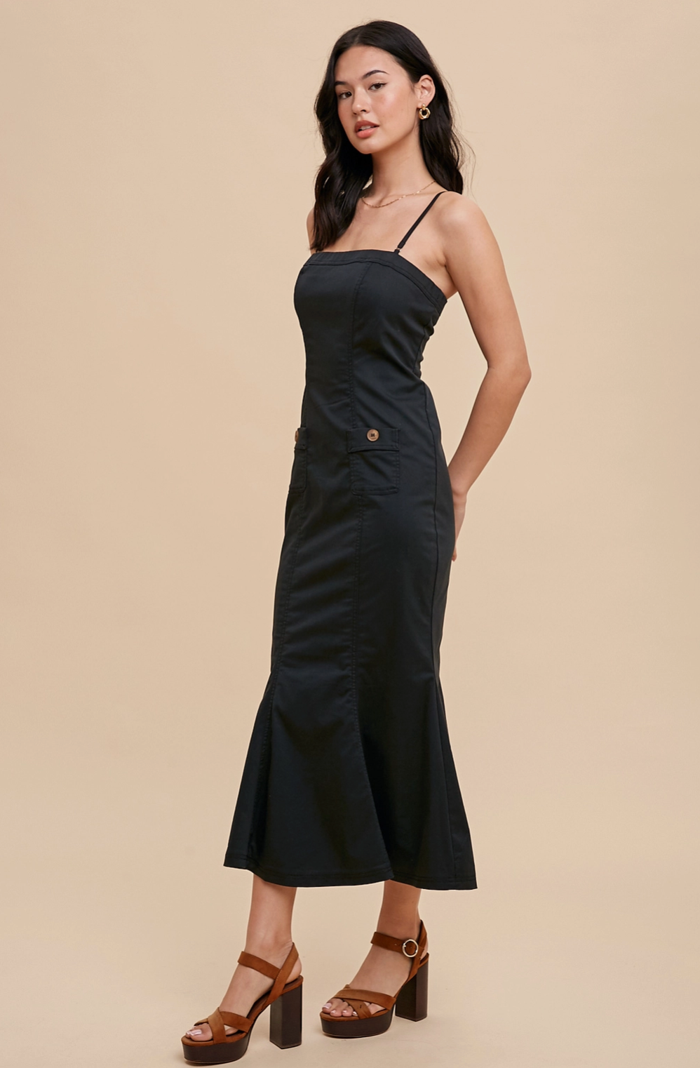 Utility Tube Tencel Dress