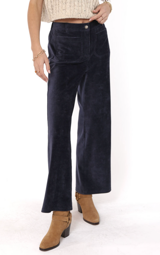 Morrison Pants with Front Pockets (Navy