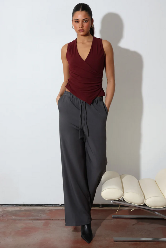 Freja Pants | Charcoal