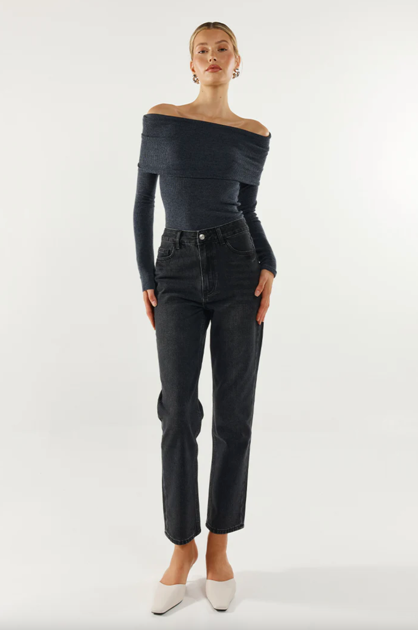 Frances Top | Charcoal