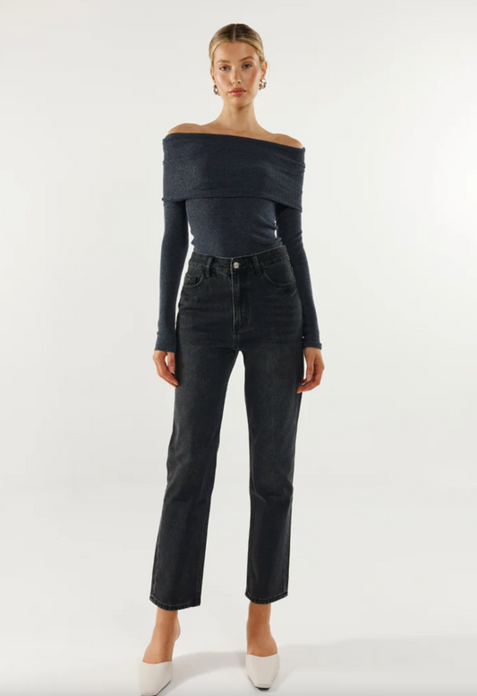 Frances Top | Charcoal