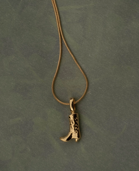 Sadie Gold Cowgirl Necklace