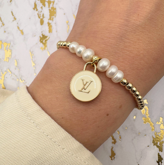 14K Gold Filled+Freshwater Pearls Bracelet