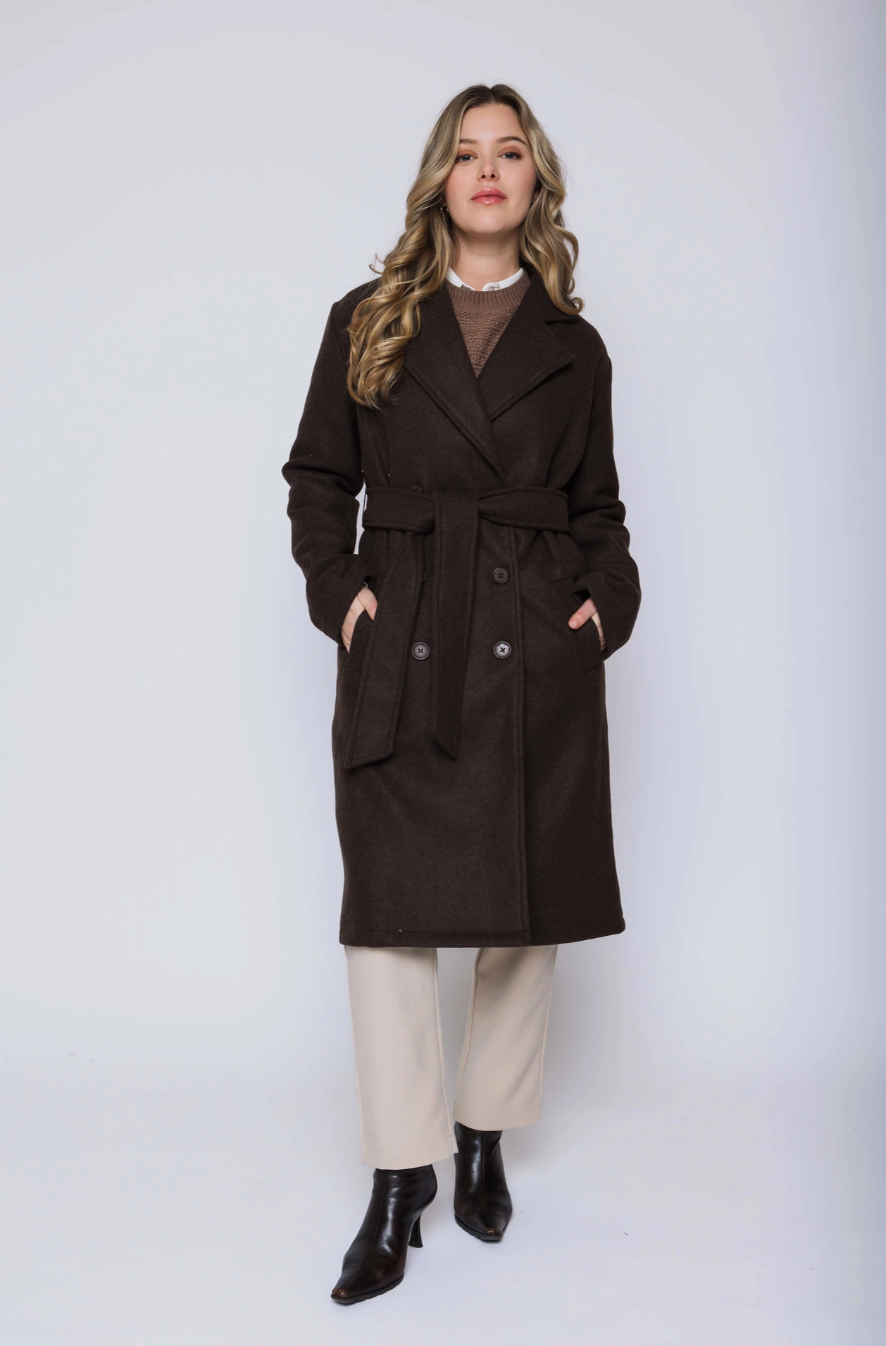 Aiden-Long Coat (Coffee)