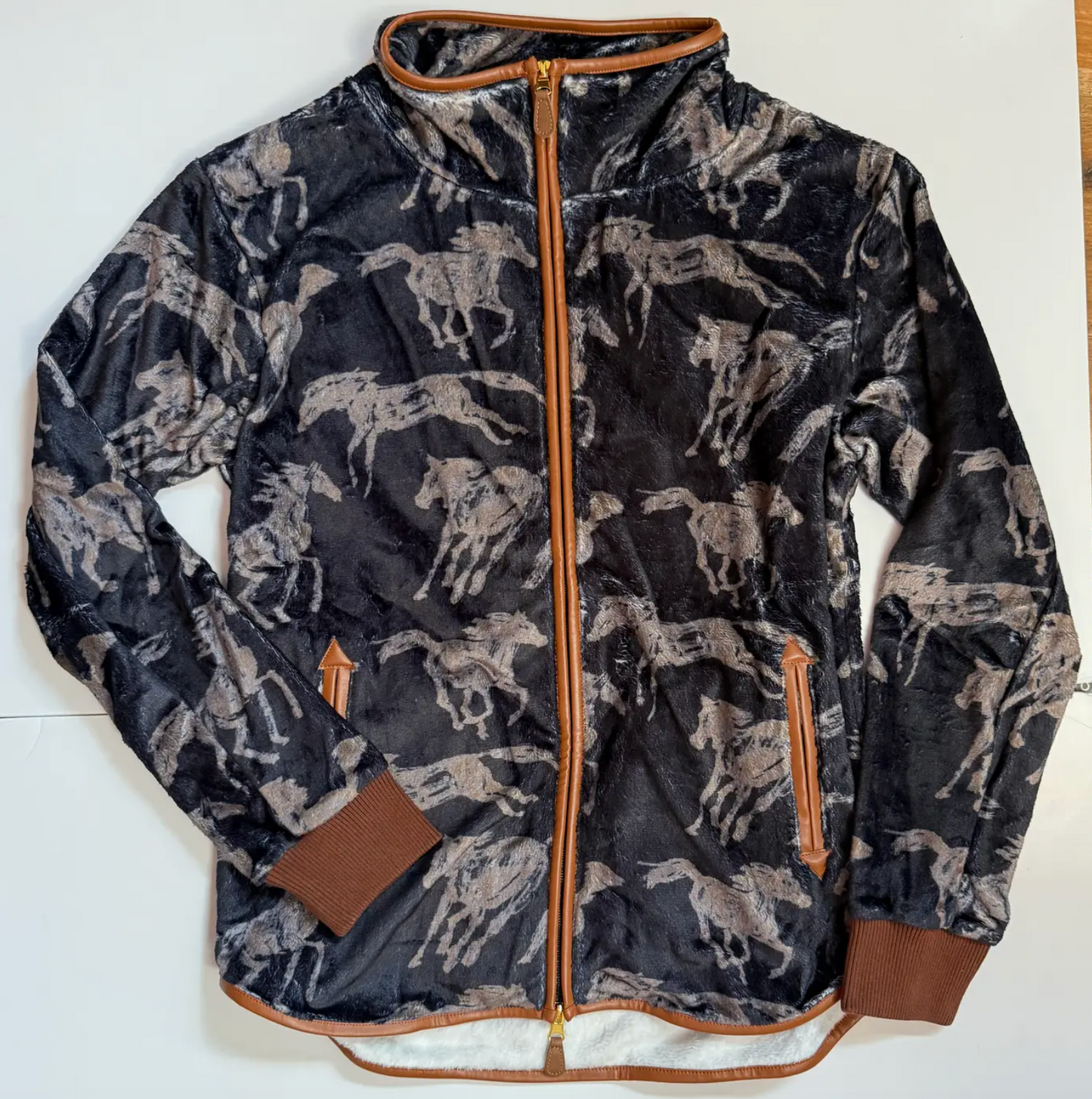 Stable fleece Jacket in Bay