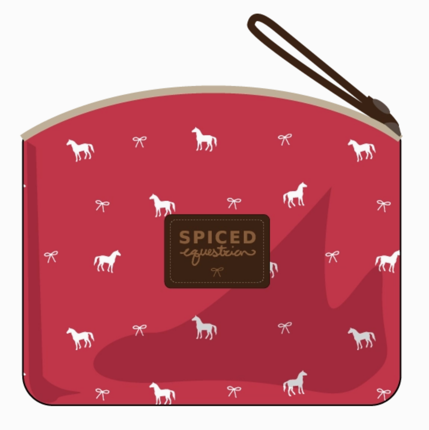 Pony Print Makeup bags