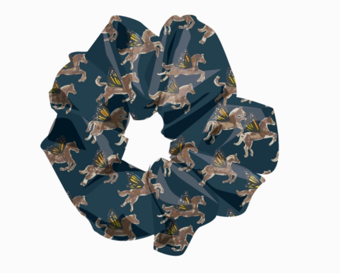 Horse print Scrunchies