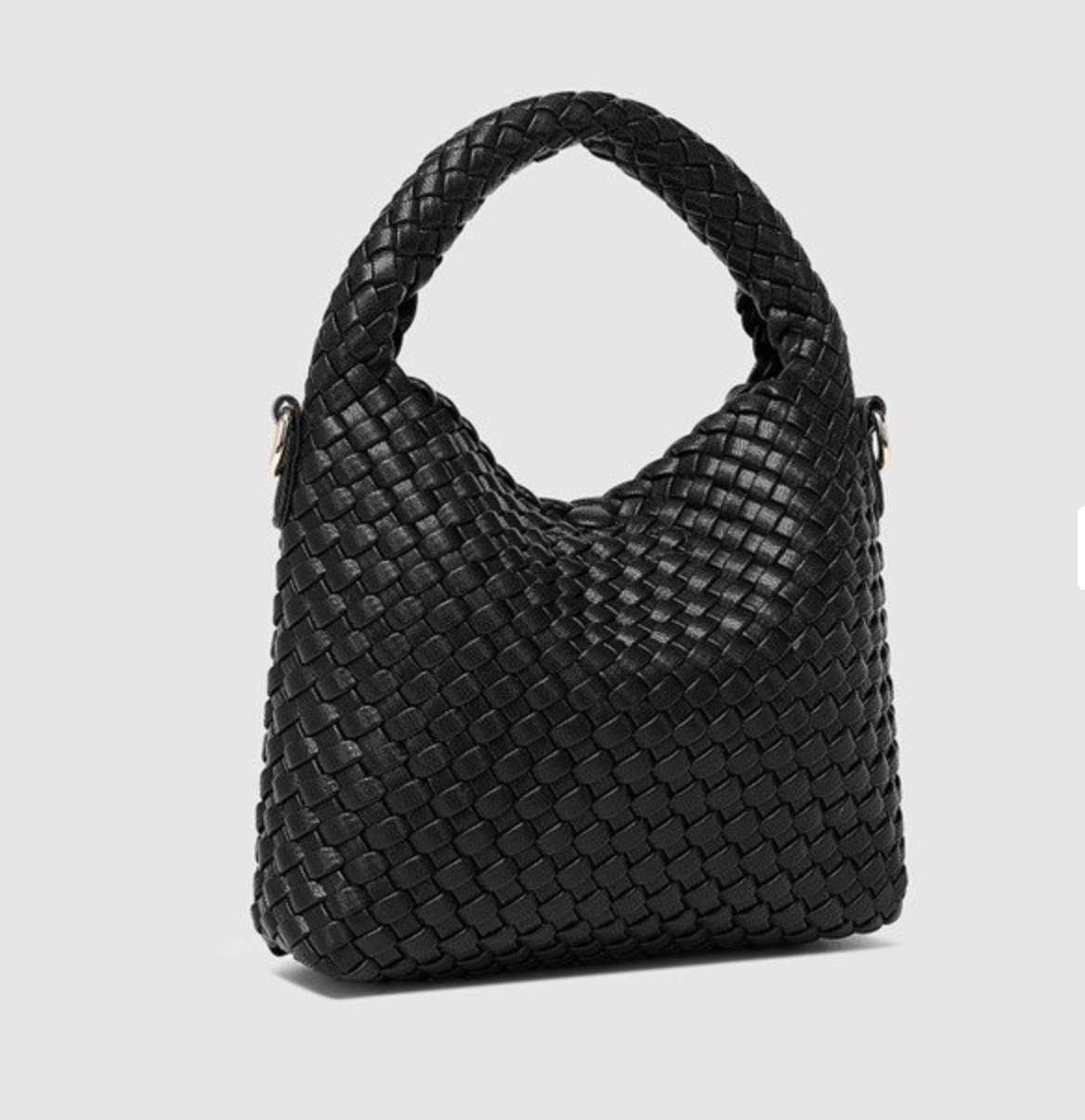 Gabby Mini Woven Crossbody Bag