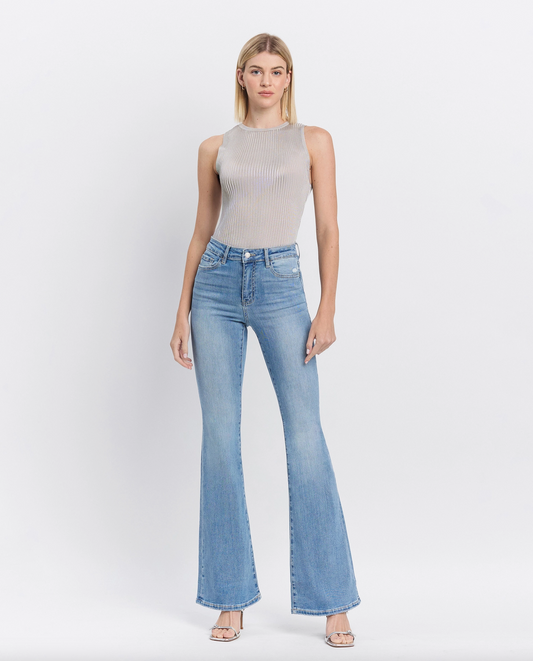 Bella High Rise Long Flare