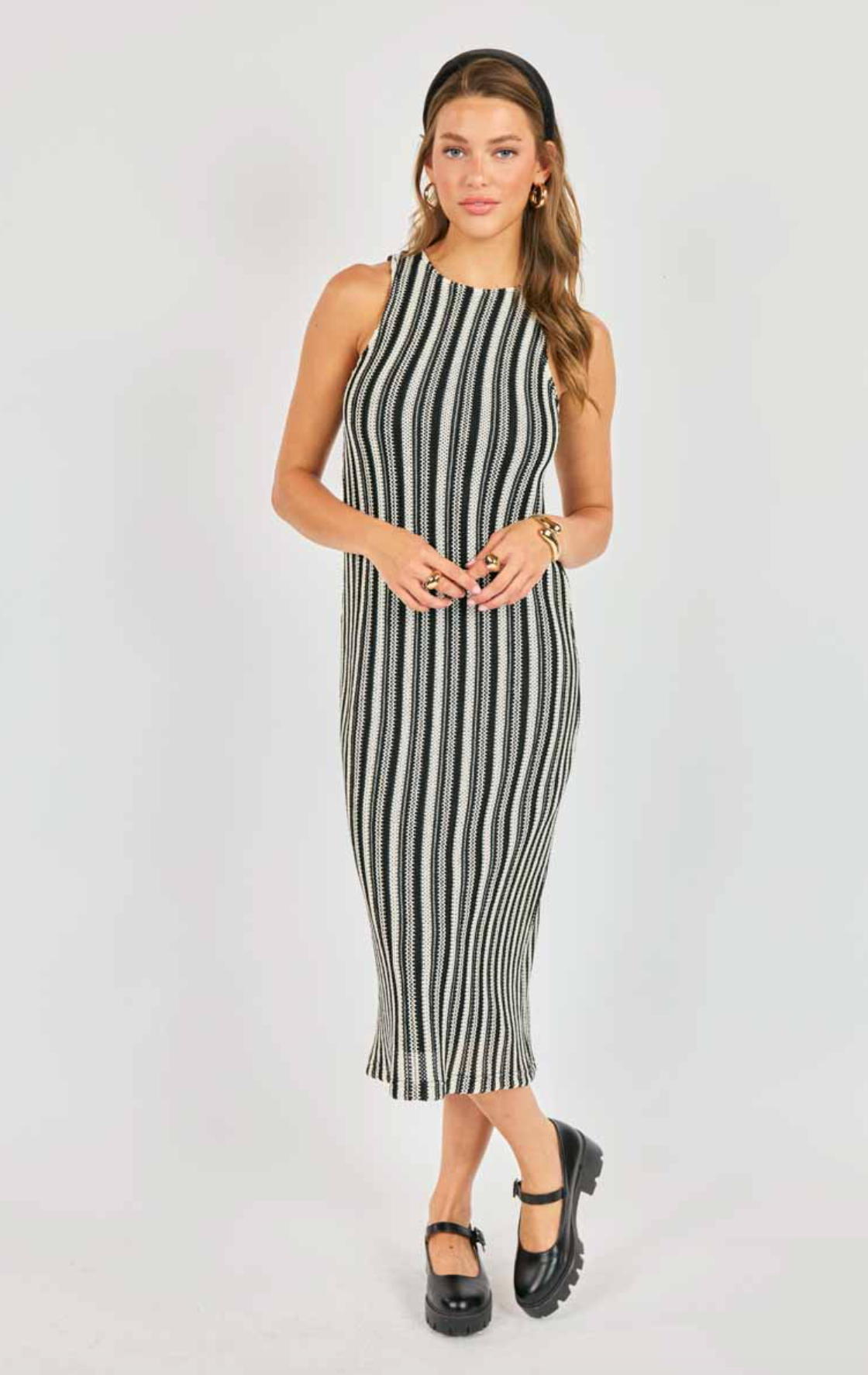 Moonlit Path Knit Dress