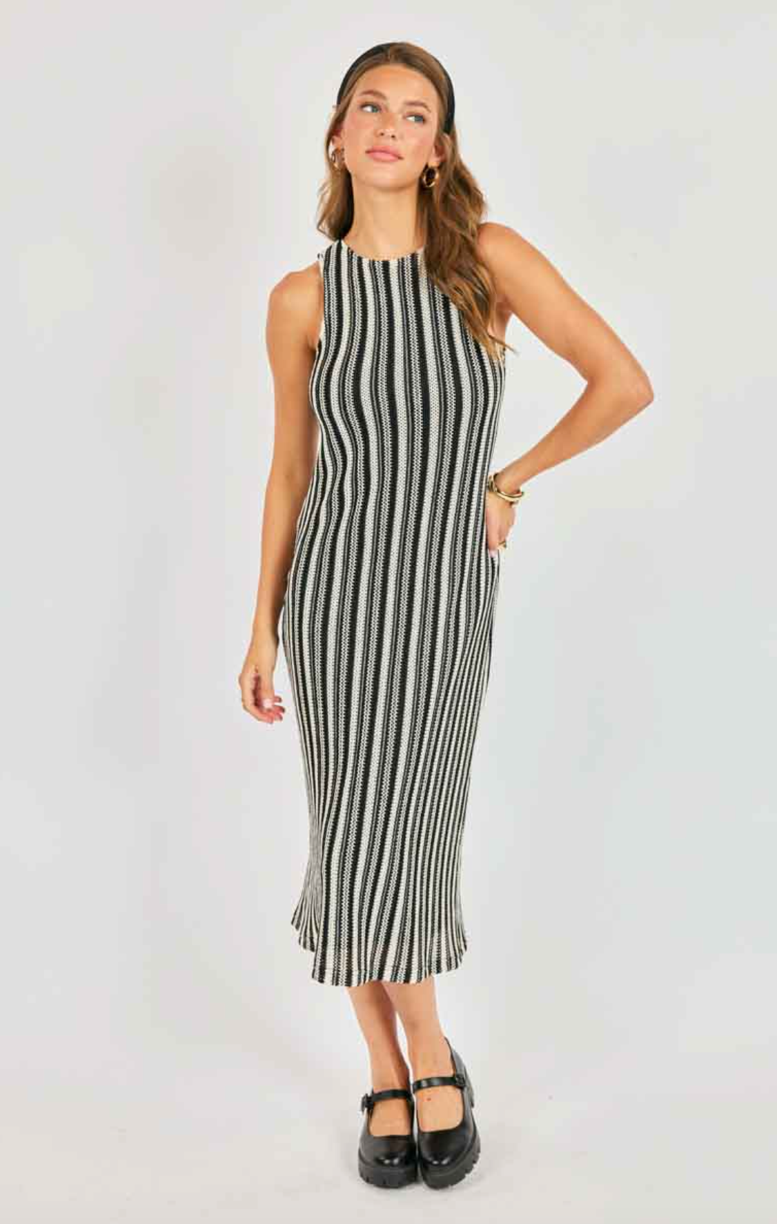Moonlit Path Knit Dress