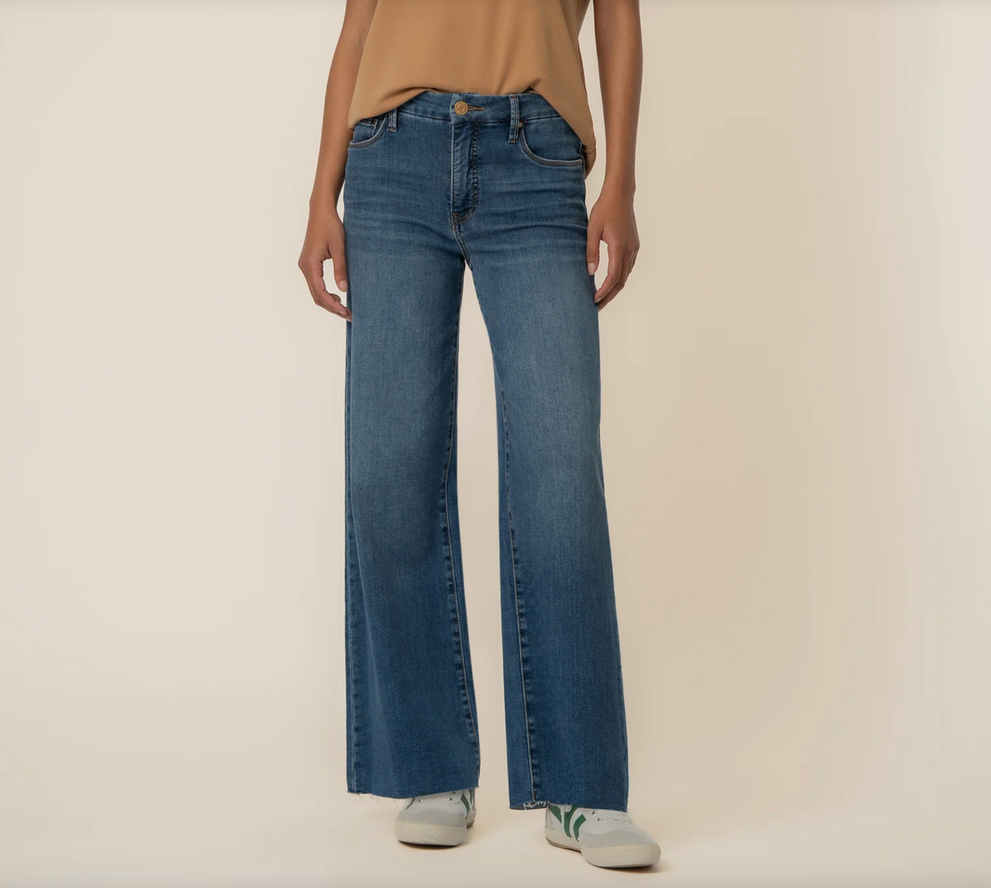 Meg High Rise Wide Leg, Long Seam (Rad)