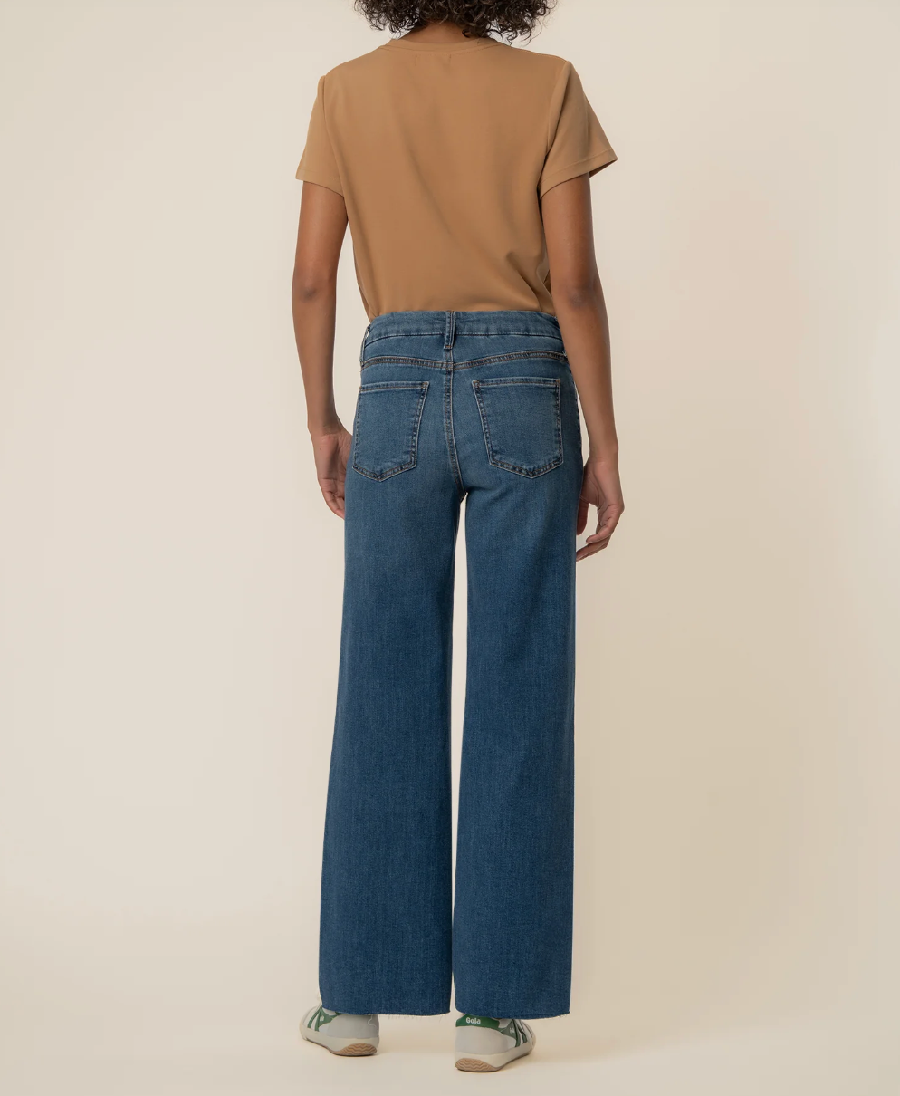 Meg High Rise Wide Leg, Long Seam (Rad)