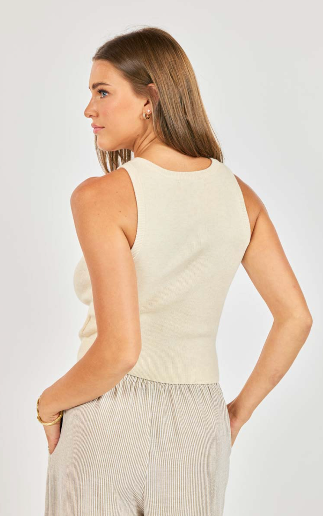 Alexis Boatneck Sweater Tank